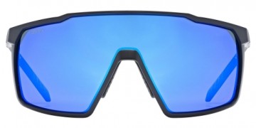Brilles Uvex mtn perform S black matt / mirror blue