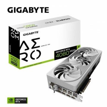 Gigabyte GeForce RTX 4080 SUPER 16GB Aero OC - 16GB GDDR6X, 1x HDMI, 3x DP