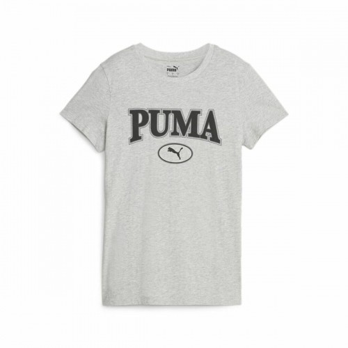 Krekls ar Īsām Piedurknēm Puma Squad Graphicc Tlight Gaiši pelēks (XS) image 1