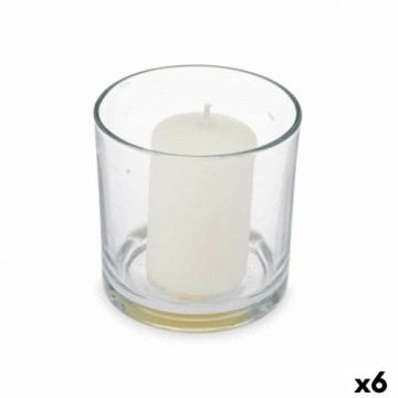 Acorde Aromātiska svece 10 x 10 x 10 cm (6 gb.) Stikls Kokvilna