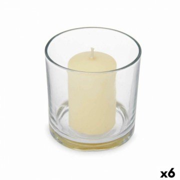 Acorde Aromātiska svece 10 x 10 x 10 cm (6 gb.) Stikls Vaniļa