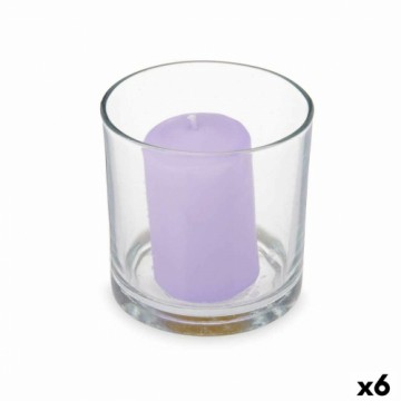 Acorde Aromātiska svece 10 x 10 x 10 cm (6 gb.) Stikls Lavanda