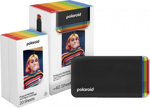 Polaroid printer Hi-Print Gen2 E-box, black image 1