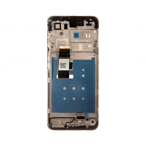 Motorola G23 LCD Display + Touch Unit + Front Cover Black (Service Pack) image 1