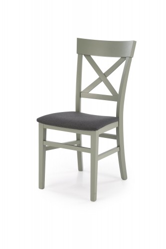 Halmar TUTTI 2 chair, grey/green cloth: Inari 95 image 1