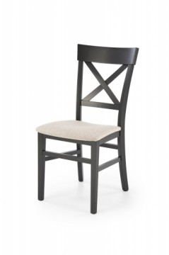 Halmar TUTTI 2 chair, black cloth: Inari 22
