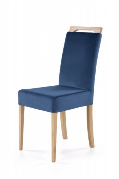 Halmar CLARION chair, color: honey oak / MONOLITH 77