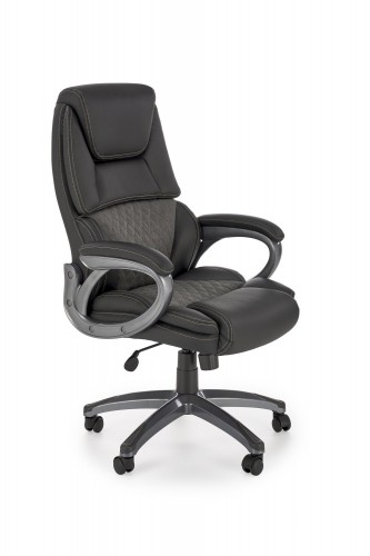 Halmar STEVEN office chair, black / grey image 1