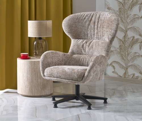 Halmar FRANCO leisure chair color: beige image 2