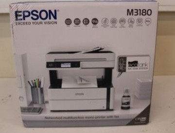 EPSON   Multifunctional printer | EcoTank M3180 | Inkjet | Mono | All-in-one | A4 | Wi-Fi | Grey | DAMAGED PACKAGING