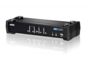Aten   4-Port USB DVI/Audio KVMP Switch  4-Port USB DVI/Audio KVMP  Switc