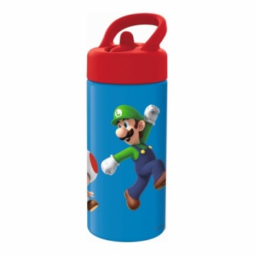 Бутылка с водой Super Mario Красный Синий (410 ml)