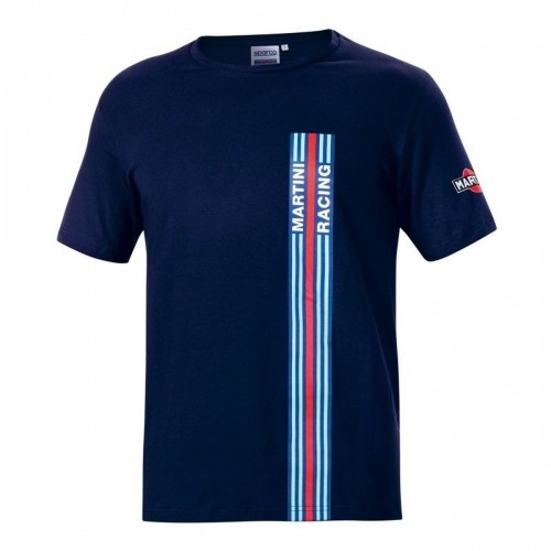 Krekls ar Īsām Piedurknēm Sparco Martini Racing (XS) Tumši Zils image 1