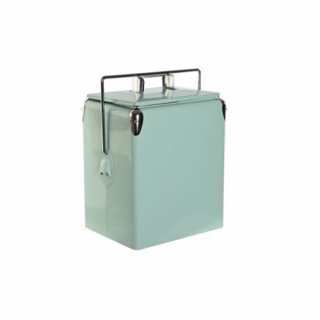 Переносной Холодильник Home ESPRIT Зеленый PVC Металл Сталь полипропилен 17 L 32 x 24 x 43 cm