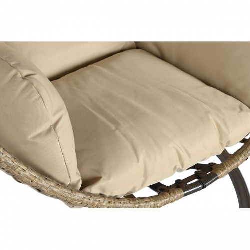 Подвесное садовое кресло Home ESPRIT Темно-коричневый Светло-коричневый Алюминий синтетический ротанг 107 x 105 x 108 cm image 2