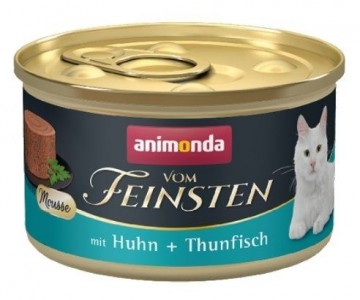 ANIMONDA Vom Feinsten Mousse Chicken and Tuna - wet cat food - 85 g
