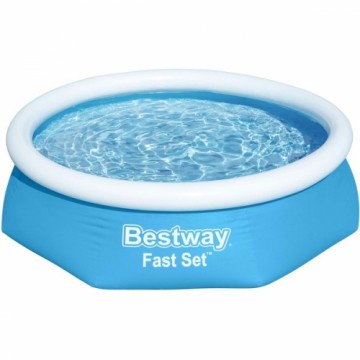 Bestway Fast Set Aufstellpool, Ø 244cm x 61cm, Schwimmbad