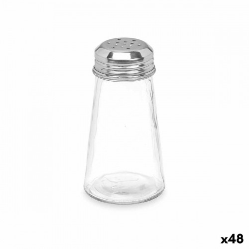 Vivalto Sāls un Piparu Trauciņu Komplekts Caurspīdīgs Stikls 5,5 x 10,5 x 5,5 cm (48 gb.) Konusveida image 1