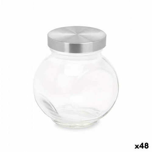 Vivalto Biskvīta burka Caurspīdīgs Stikls 180 ml (48 gb.) Ar vāku Reguliuojamas image 1