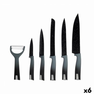 Kinvara Набор ножей Чёрный Нержавеющая сталь полипропилен (6 штук) 6 Предметы
