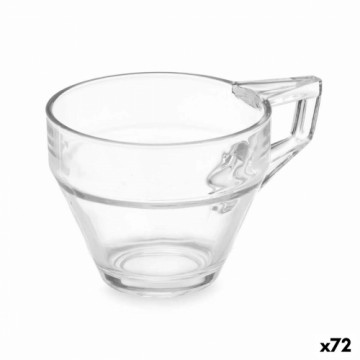 Vivalto Чашка Caurspīdīgs Stikls (72 Vienības) Kafija 200 ml