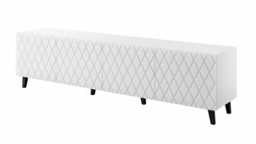 Cama Meble RTV cabinet ASTI 200x42x52 white matt