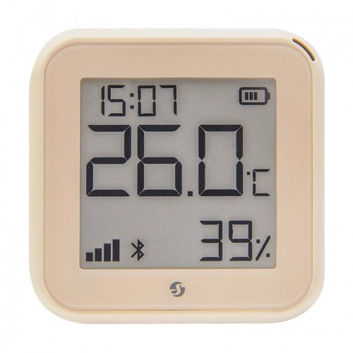 Temperature and humidity sensor WIFI Shelly H&T gen3 (mocha) image 1