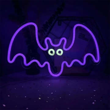 Neon PLEXI LED FLYING BAT purple FPNE11 Forever Light