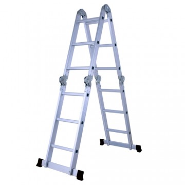 Herzberg Professional Tools Herzberg HG-5002: Multi-OrientationAluminum Folding Ladder