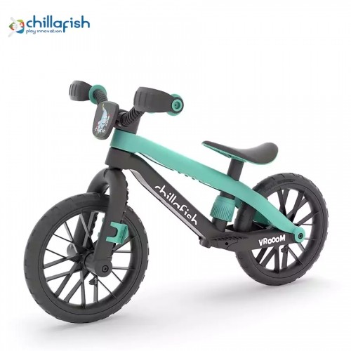 Chillafish BMXie Vroom līdzsvara velosipēds no 2 līdz 5 gadiem ar skaņu, piparmētru zaļš - CPMX05MIN image 2