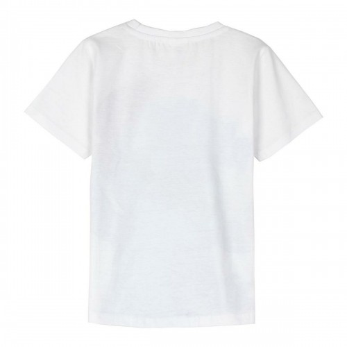 Krekls ar Īsām Piedurknēm Bērniem Stitch Balts image 5