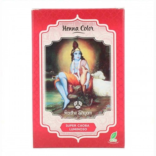 Noturīga Krāsa Radhe Shyam Shyam Henna Henna Pūderēts Sarkankoks (100 gr) image 1