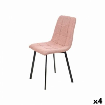 Gift Decor Krēsls Rozā Drāna 45 x 89 x 53 cm Elegants (4 gb.)