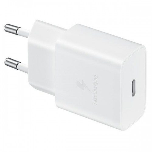 Samsung EP-T1510XWEGEU 15W Oriģināls Tīkla Lādētājs + USB-C kabelis balts (EU Blister) image 3