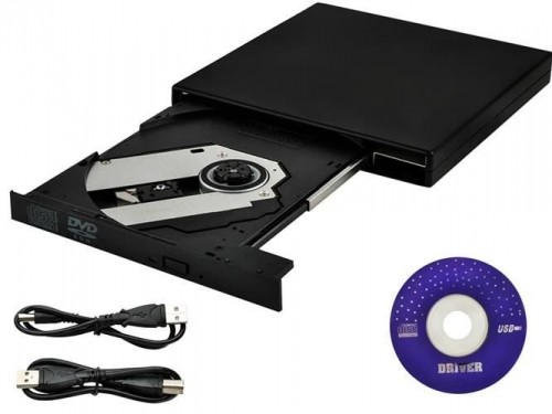 Izoxis Portable external drive + CD writer (12911-0) image 1