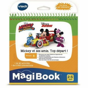 Детская интерактивная книга Vtech MagiBook французский Mickey Mouse