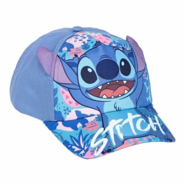 Bērnu cepure ar nagu un ausīm Stitch Zils