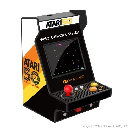 Dreamgear MY ARCADE Nano Player ,,Atari&quot; nešiojama žaidimų konsolė, 75 žaidimai viename image 3