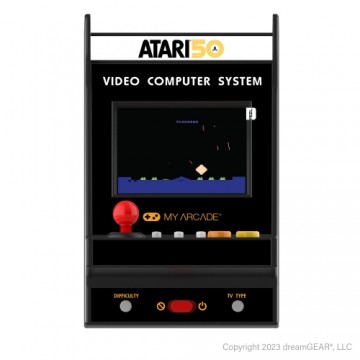 Dreamgear MY ARCADE Nano Player ,,Atari&quot; nešiojama žaidimų konsolė, 75 žaidimai viename