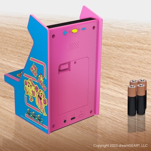 Dreamgear MY ARCADE Micro Player ,,Ms.Pac-Man&quot; nešiojama žaidimų konsolė image 4