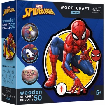 Spider-man TREFL SPIDERMAN Пазл из дерева Человек-паук 50 шт.
