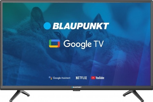 TV 32" Blaupunkt 32HBG5000S HD DLED, GoogleTV, Dolby Digital, WiFi 2,4-5GHz, BT, black image 1