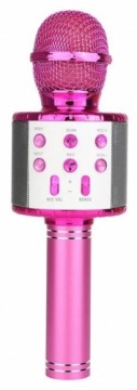 Karaoke microphone with speaker Manta MIC11PK, pink