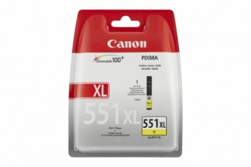 Tintes kasete Canon CLI-551Y XL, dzeltena (P)