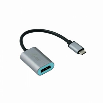 USB C uz Display Porta Adapteris i-Tec C31METALDP60HZ 150 cm Pelēks