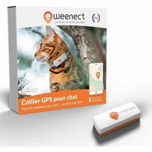 Lokalizētājs Pret Nomaldīšanos Weenect Weenect XS GPS Kaķis Balts image 1
