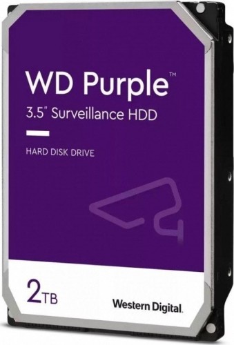 Dysk twardy HDD WD Purple 2TB 3,5" SATA WD23PURZ image 1