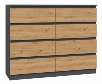 Top E Shop Topeshop M8 120 ANT/ART KPL chest of drawers
