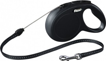 Flexi New CLASSIC 8 m Black Dog Retractable lead