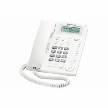 Стационарный телефон Panasonic KX-TS880EXW LCD Белый